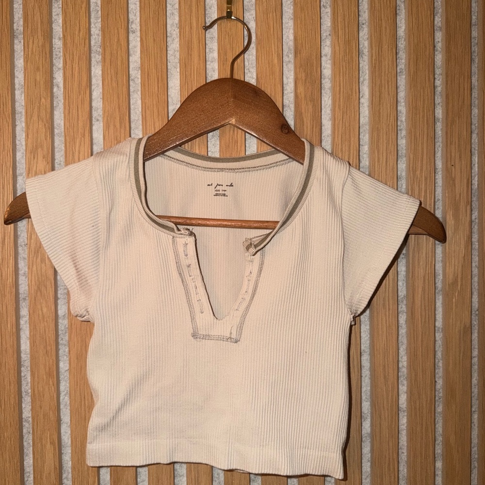 Cream Shirt